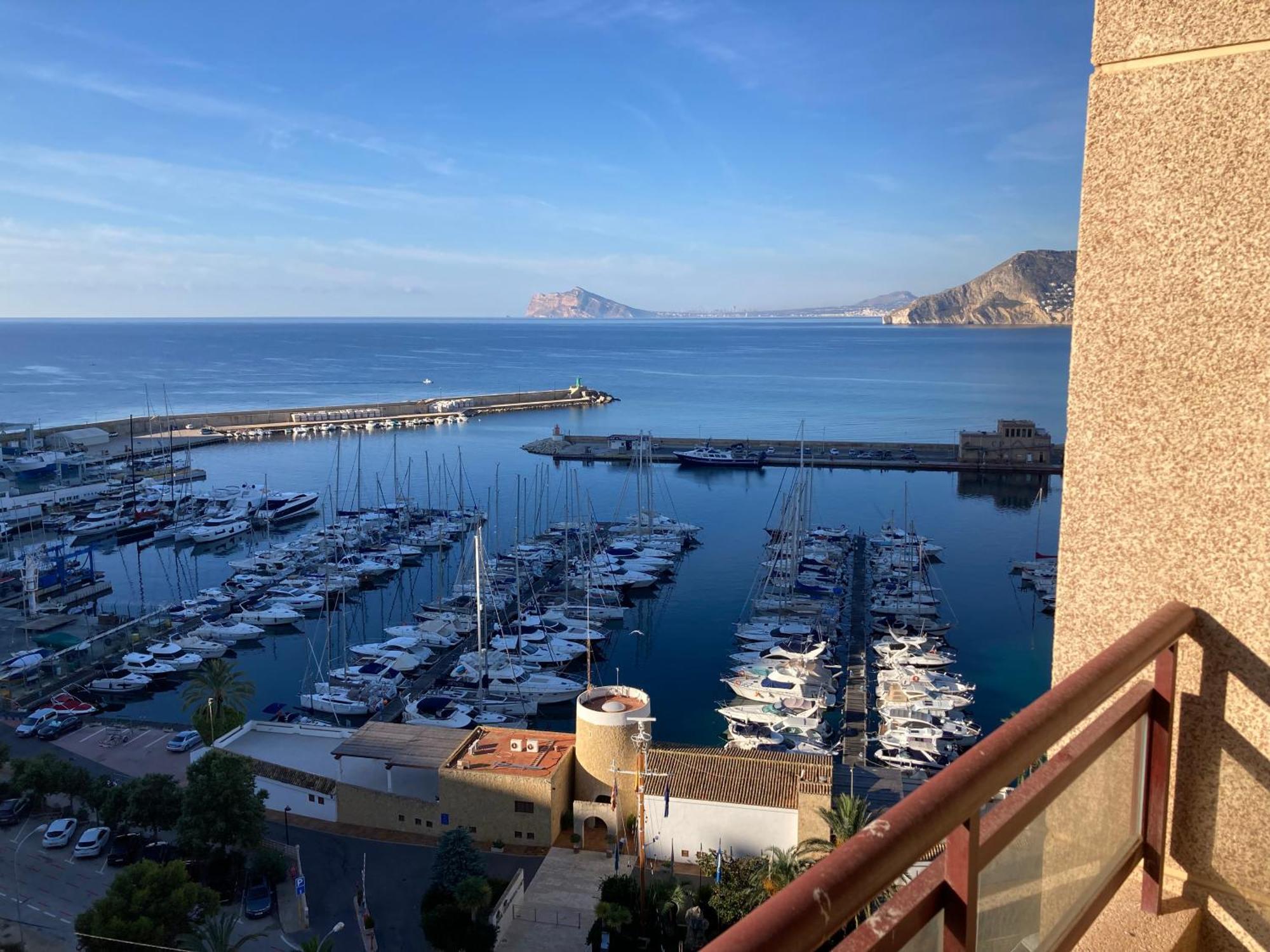 Apartament Atico Duplex Penthouse Rosa Marina Club Nautico Calpe Penon Sea View Zewnętrze zdjęcie